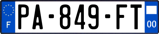 PA-849-FT
