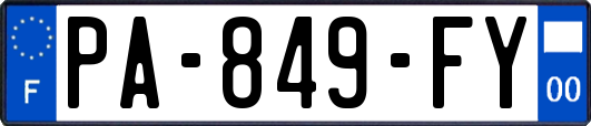 PA-849-FY
