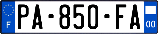 PA-850-FA