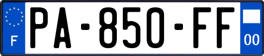 PA-850-FF