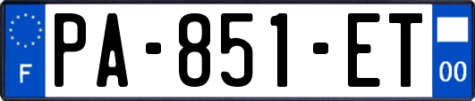 PA-851-ET