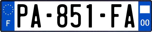 PA-851-FA