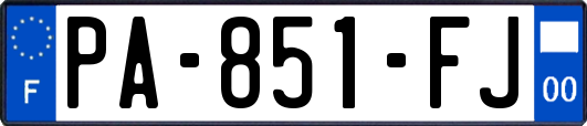 PA-851-FJ