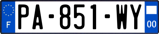PA-851-WY