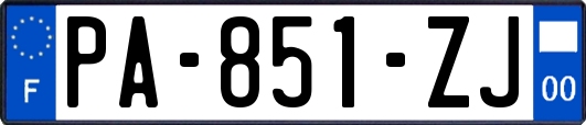PA-851-ZJ