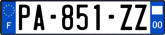 PA-851-ZZ