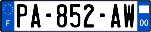 PA-852-AW