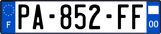 PA-852-FF