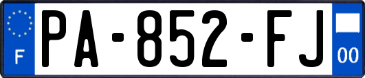 PA-852-FJ