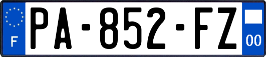 PA-852-FZ