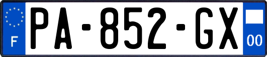 PA-852-GX
