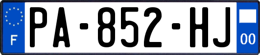 PA-852-HJ