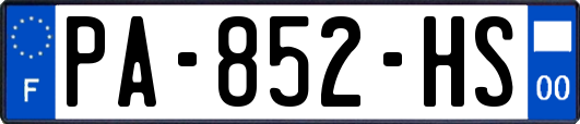 PA-852-HS
