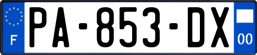 PA-853-DX
