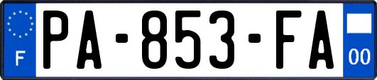 PA-853-FA
