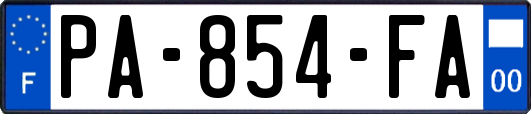 PA-854-FA