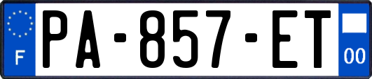 PA-857-ET