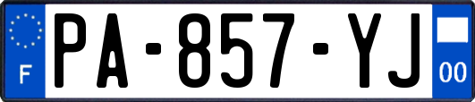 PA-857-YJ