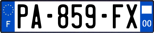 PA-859-FX