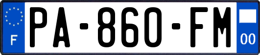 PA-860-FM