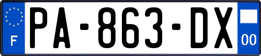 PA-863-DX