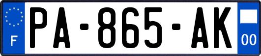 PA-865-AK