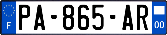PA-865-AR