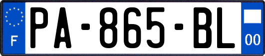 PA-865-BL
