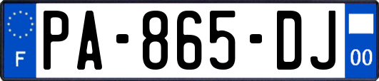 PA-865-DJ