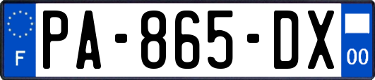 PA-865-DX