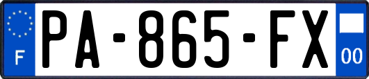 PA-865-FX