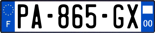 PA-865-GX