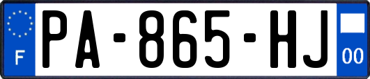 PA-865-HJ