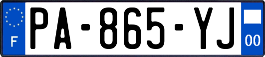 PA-865-YJ