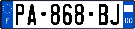 PA-868-BJ