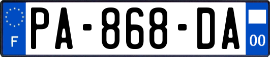 PA-868-DA