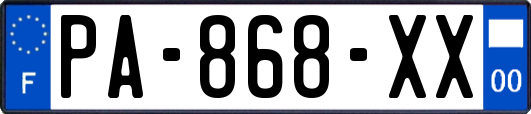 PA-868-XX