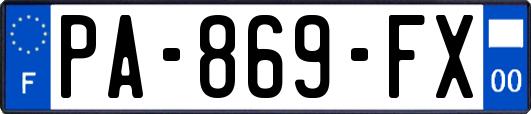 PA-869-FX