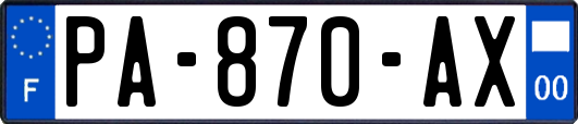 PA-870-AX