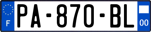 PA-870-BL