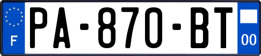 PA-870-BT