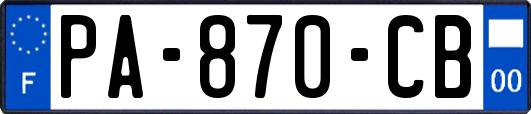 PA-870-CB