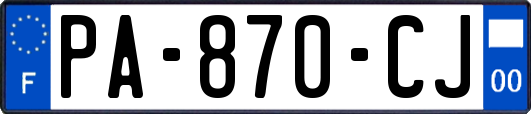 PA-870-CJ