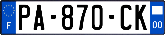 PA-870-CK