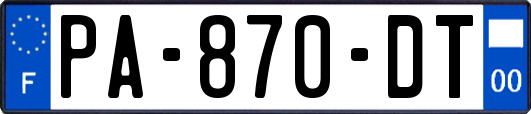 PA-870-DT