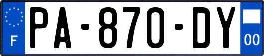 PA-870-DY