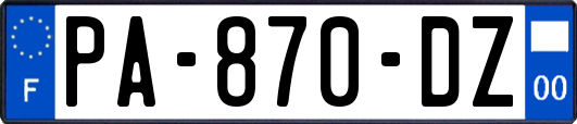 PA-870-DZ