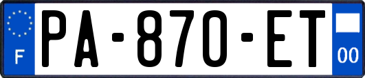 PA-870-ET