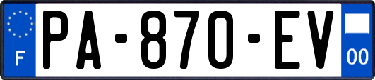 PA-870-EV