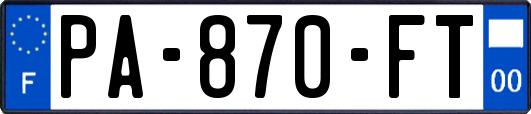 PA-870-FT